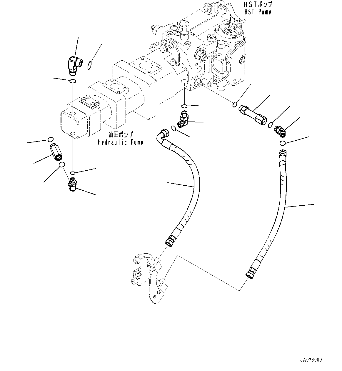 Шланг 417-18-62371 KOMATSU