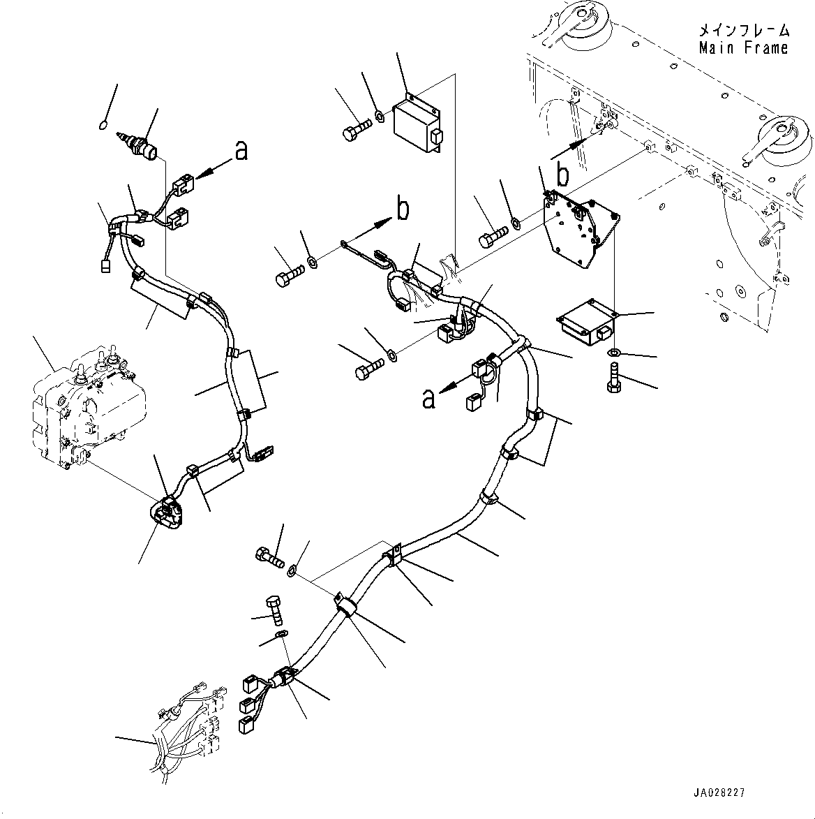 Жгут проводов 12Y-06-31892 KOMATSU