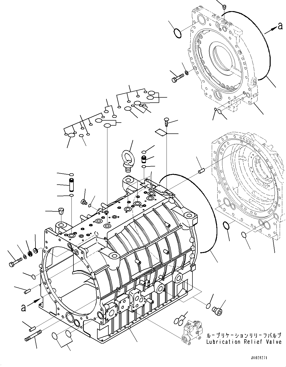 Корпус в сборе 562-15-79050 KOMATSU