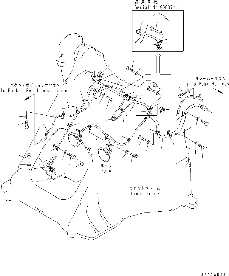 Жгут проводов 421-06-31246 KOMATSU