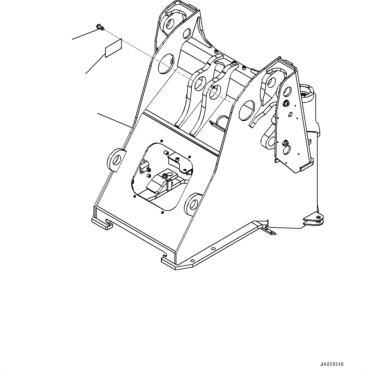 Seat Assembly, Front Frame 418-T80-5063 KOMATSU