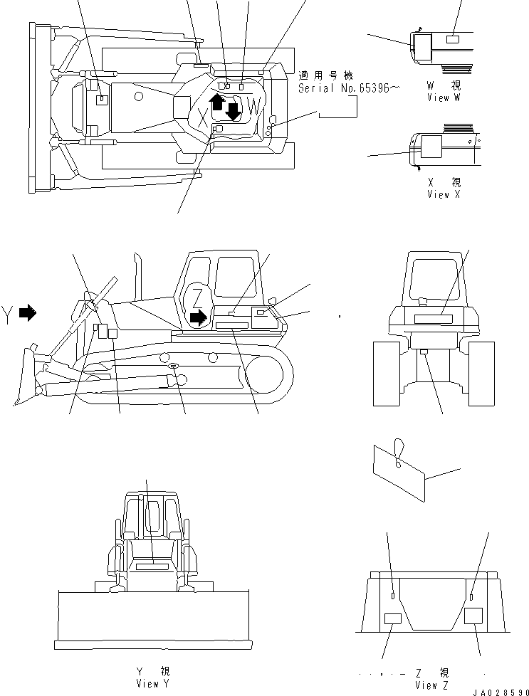 PLATE,PRESSURE TEST (HSS) 14X-98-11660 KOMATSU