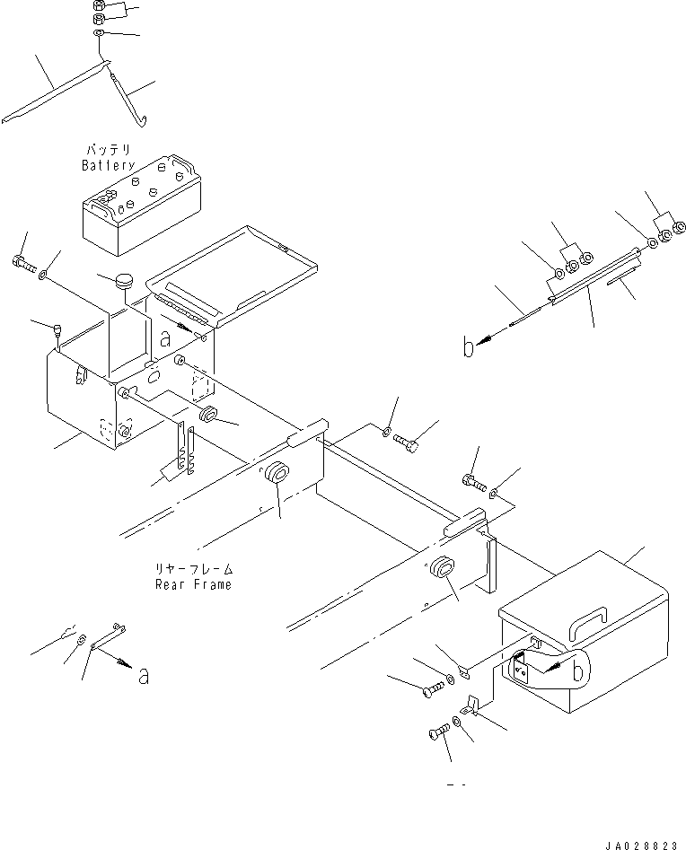 BOX,R.H. 421-06-24520 KOMATSU