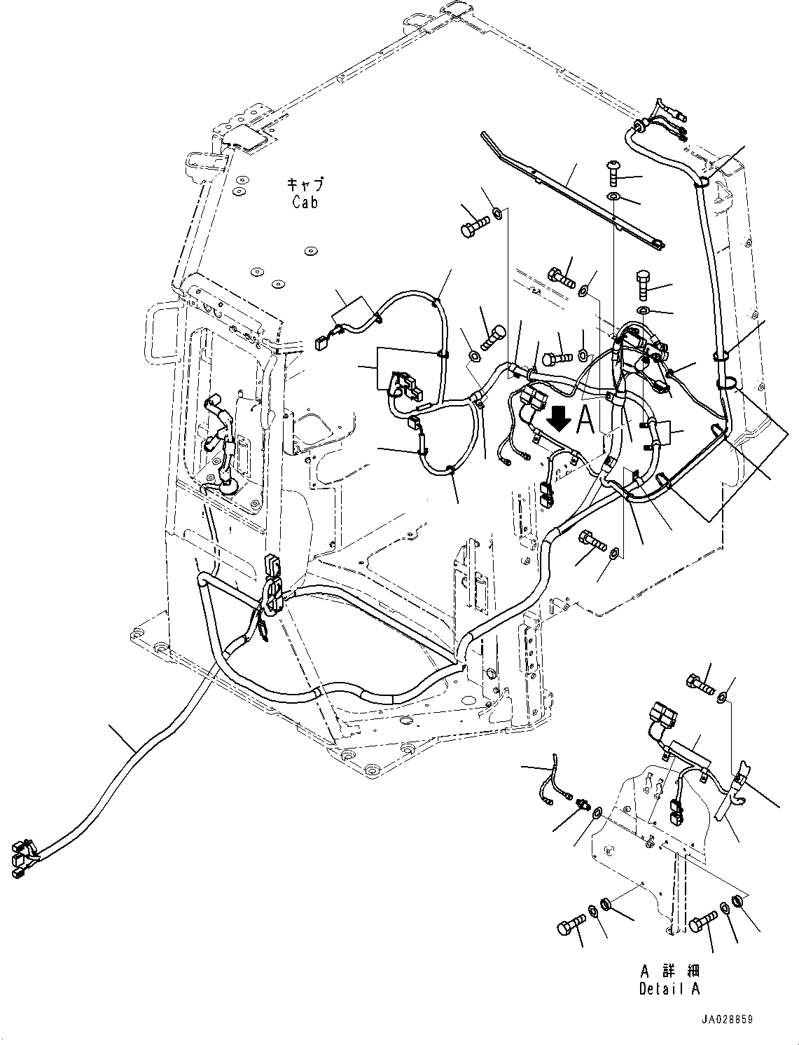 Жгут проводов 14X-06-71172 KOMATSU