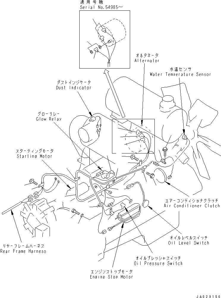 Жгут проводов 423-06-22182 KOMATSU