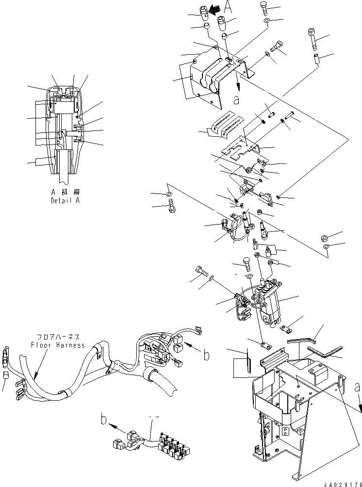 KNOB ASS'Y \0\423-43-48260 KOMATSU