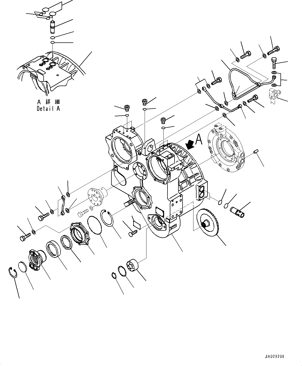 Корпус 17A-13-43112 KOMATSU
