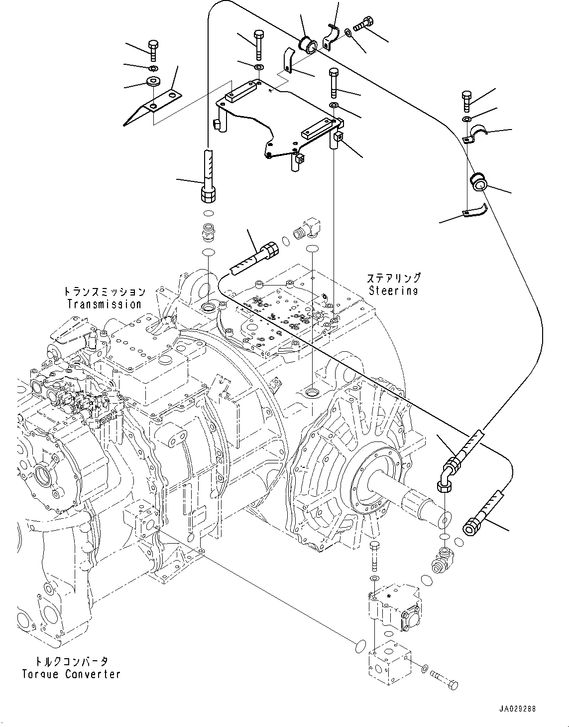 Резиновый элемент 195-49-75230 KOMATSU