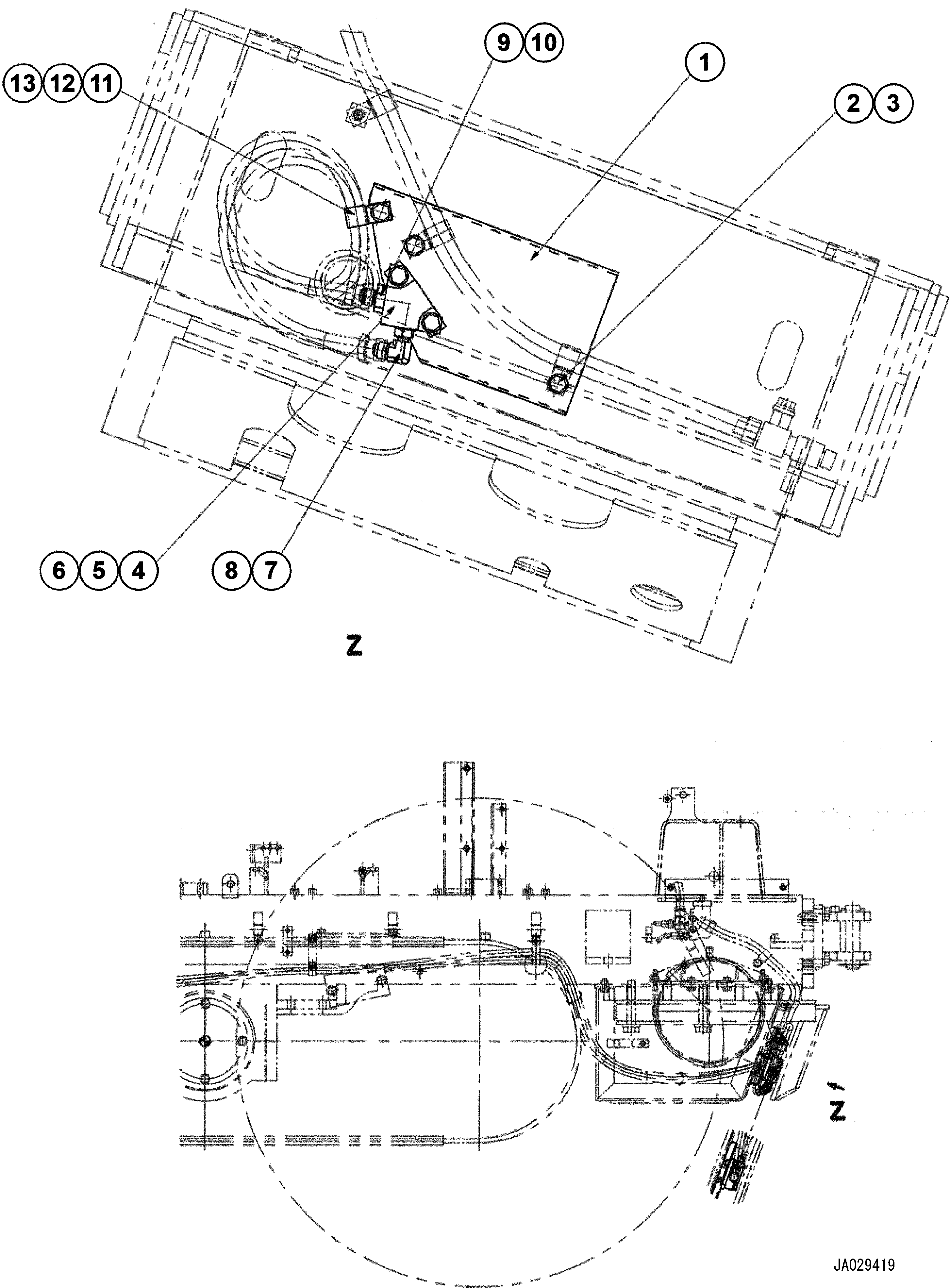 Блок 23B-785-2140 KOMATSU