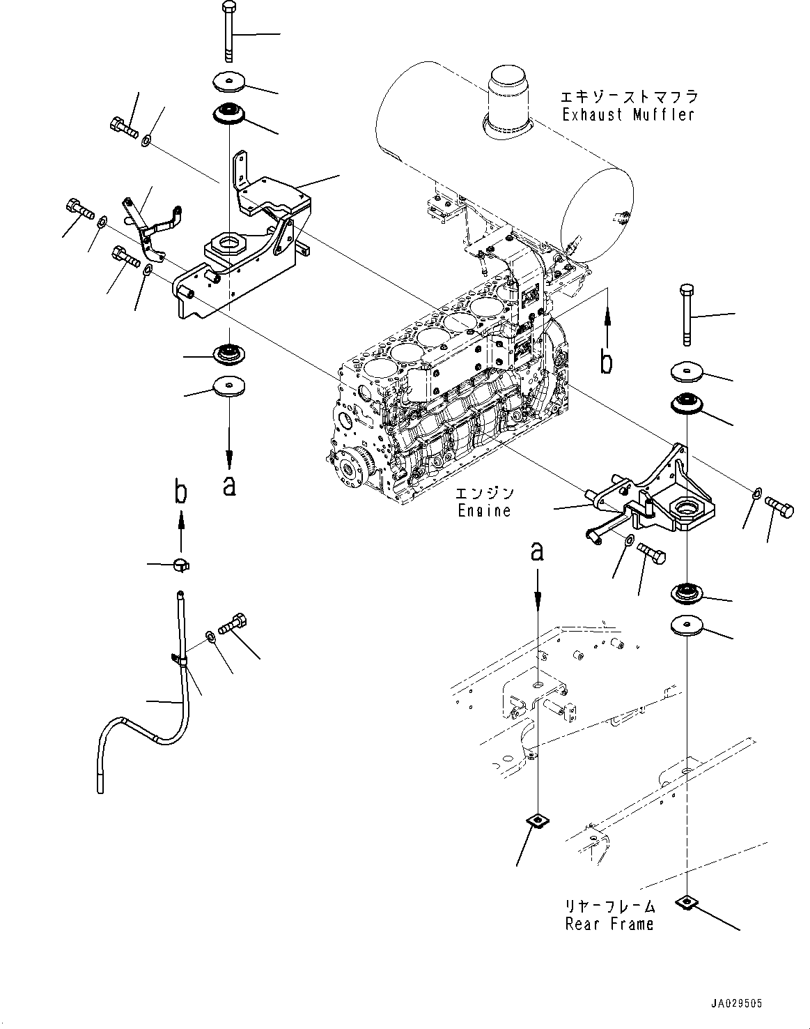 Кронштейн 23H-01-11351 KOMATSU