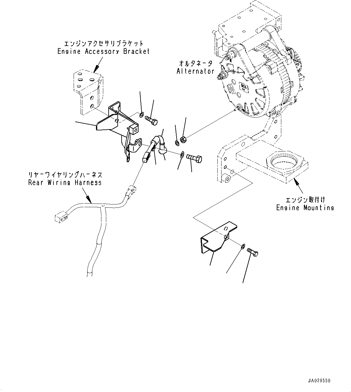 Жгут проводов 417-Z91-6290 KOMATSU