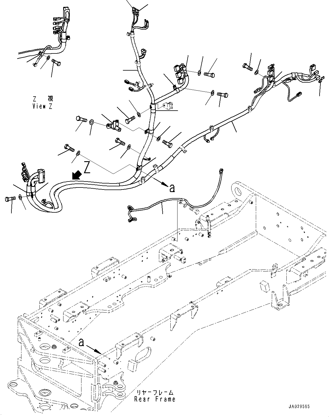 Жгут проводов 23H-06-12223 KOMATSU
