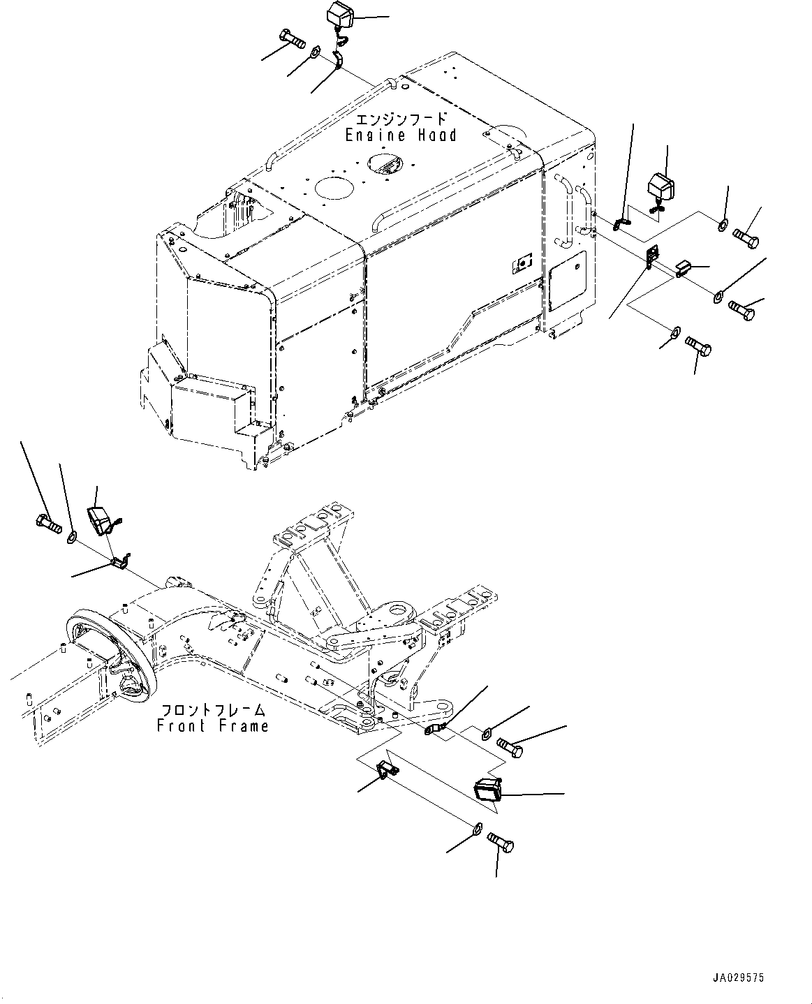 Пластина 23H-06-14760 KOMATSU