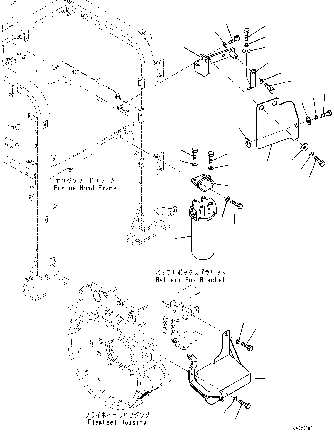 Пластина 23H-16-11211 KOMATSU