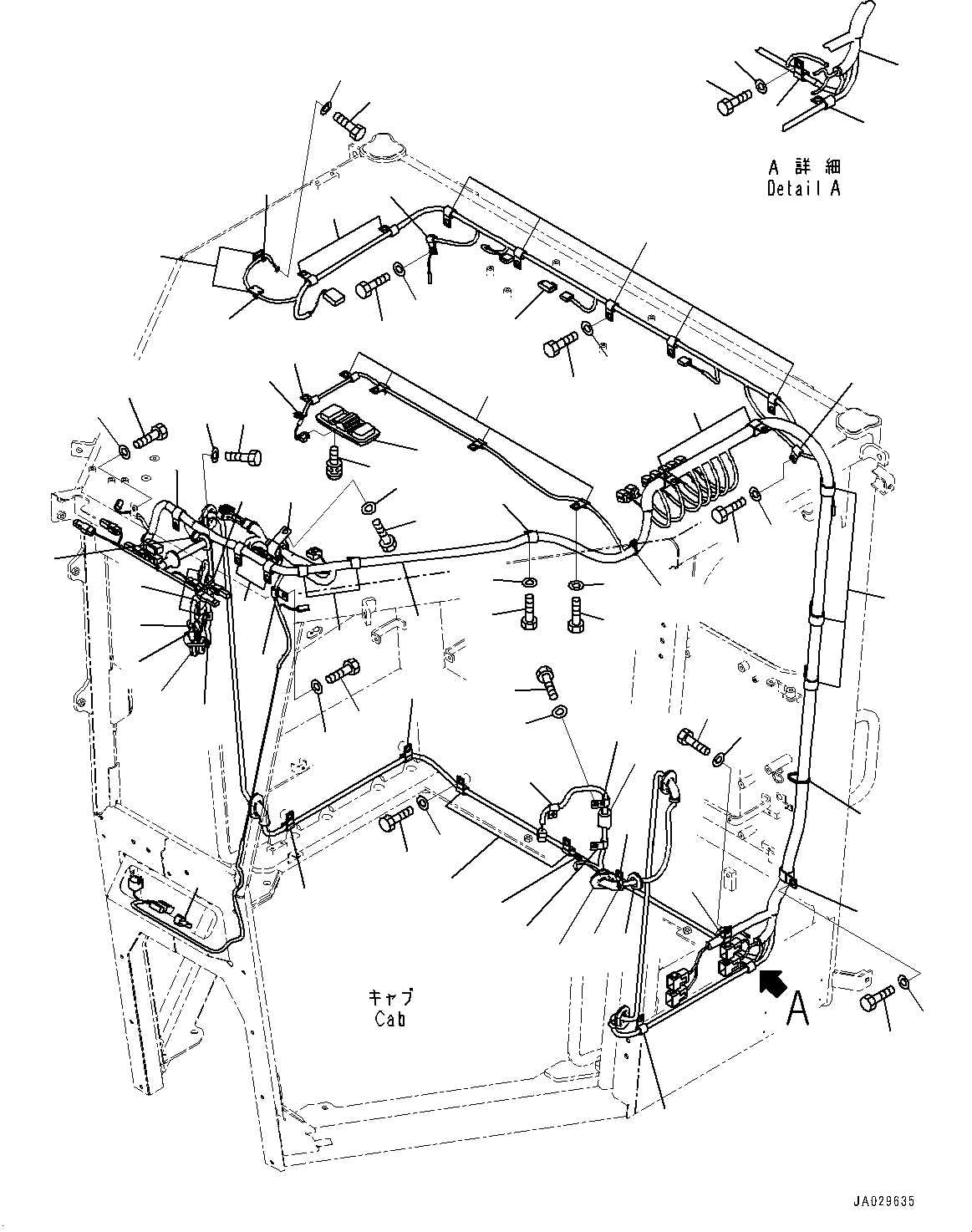Жгут проводов 23H-952-1311 KOMATSU