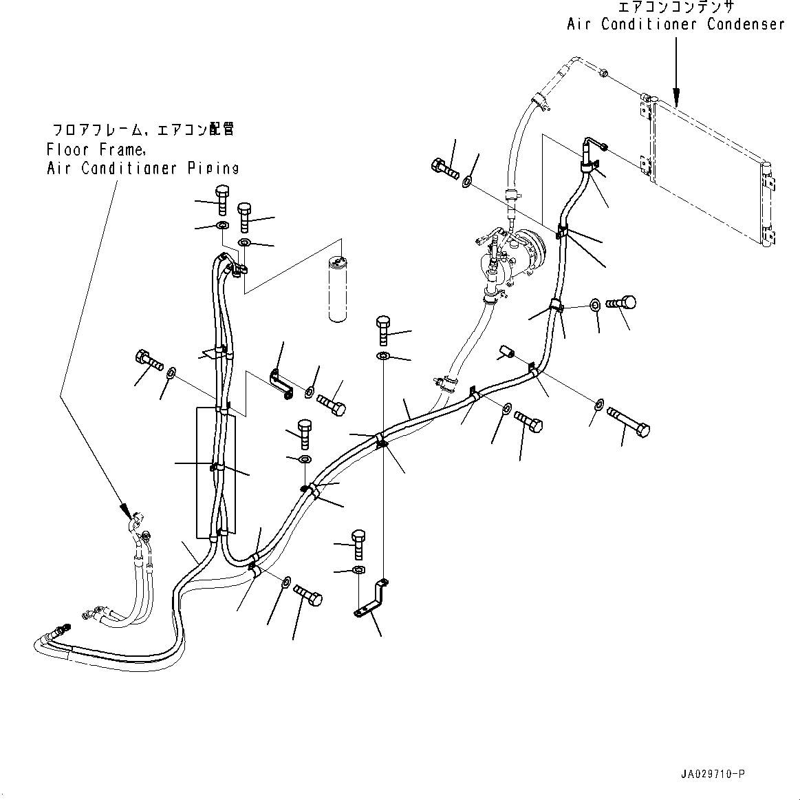Шланг 23H-07-13331 KOMATSU