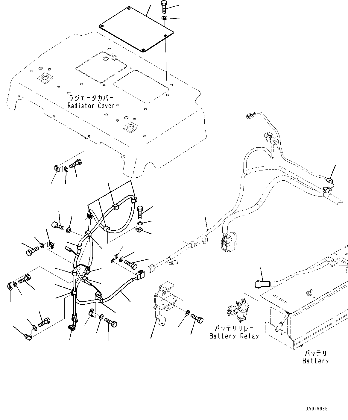 Жгут проводов 14X-06-71243 KOMATSU