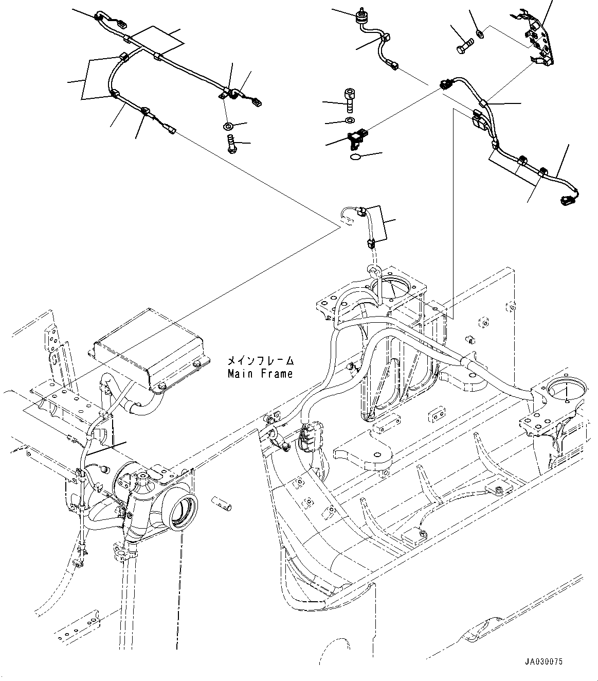 Жгут проводов 14X-06-73610 KOMATSU