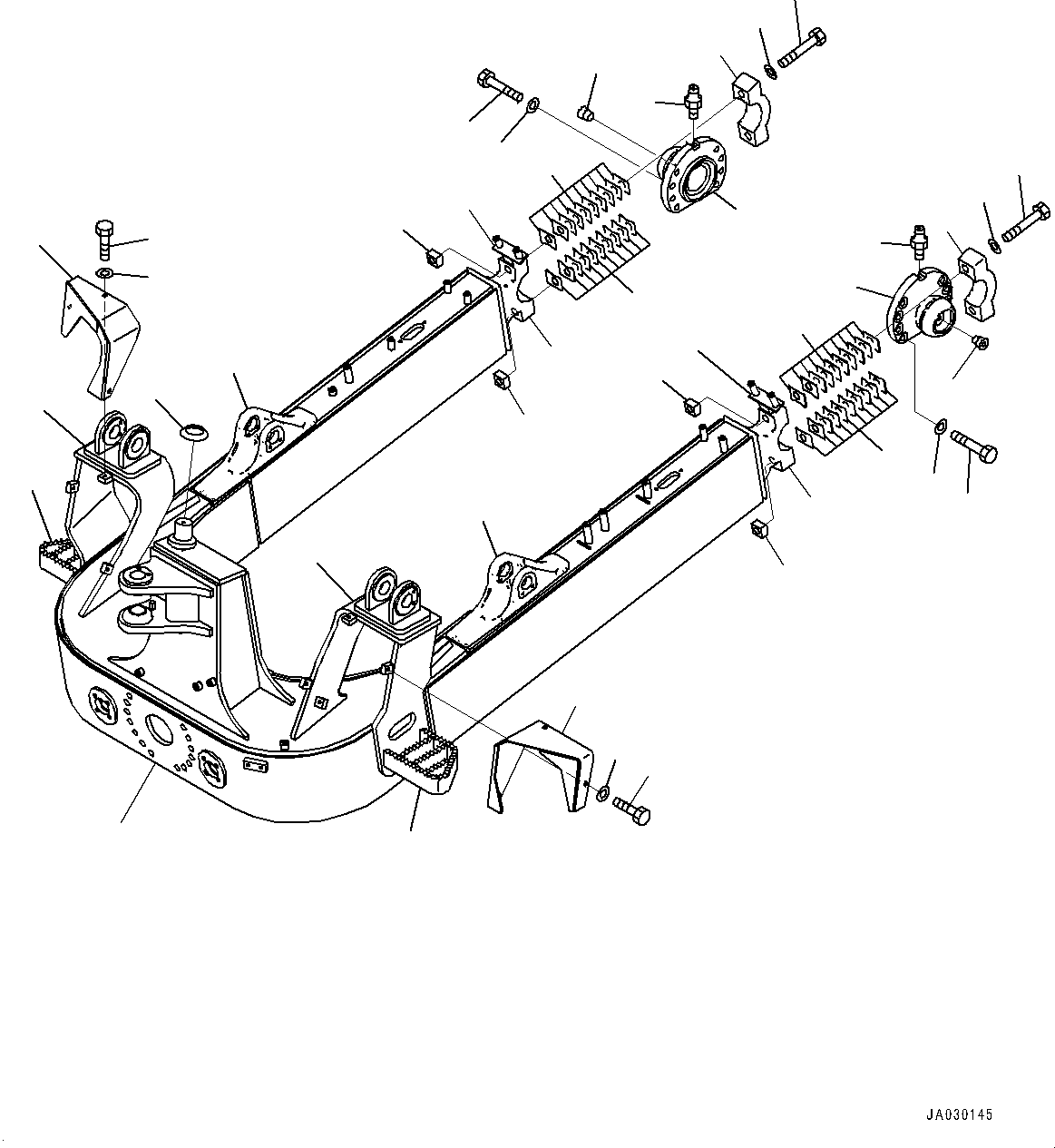 Кронштейн сварной 14X-72-71240 KOMATSU