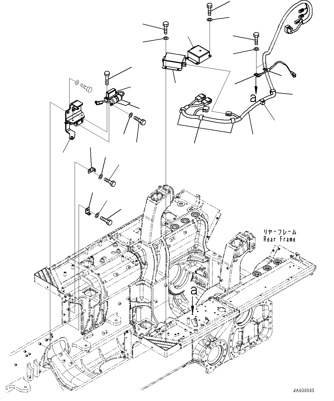 Кронштейн 14X-06-71271 KOMATSU