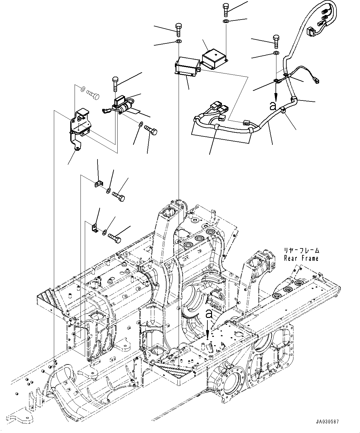 Кронштейн 14X-06-71272 KOMATSU