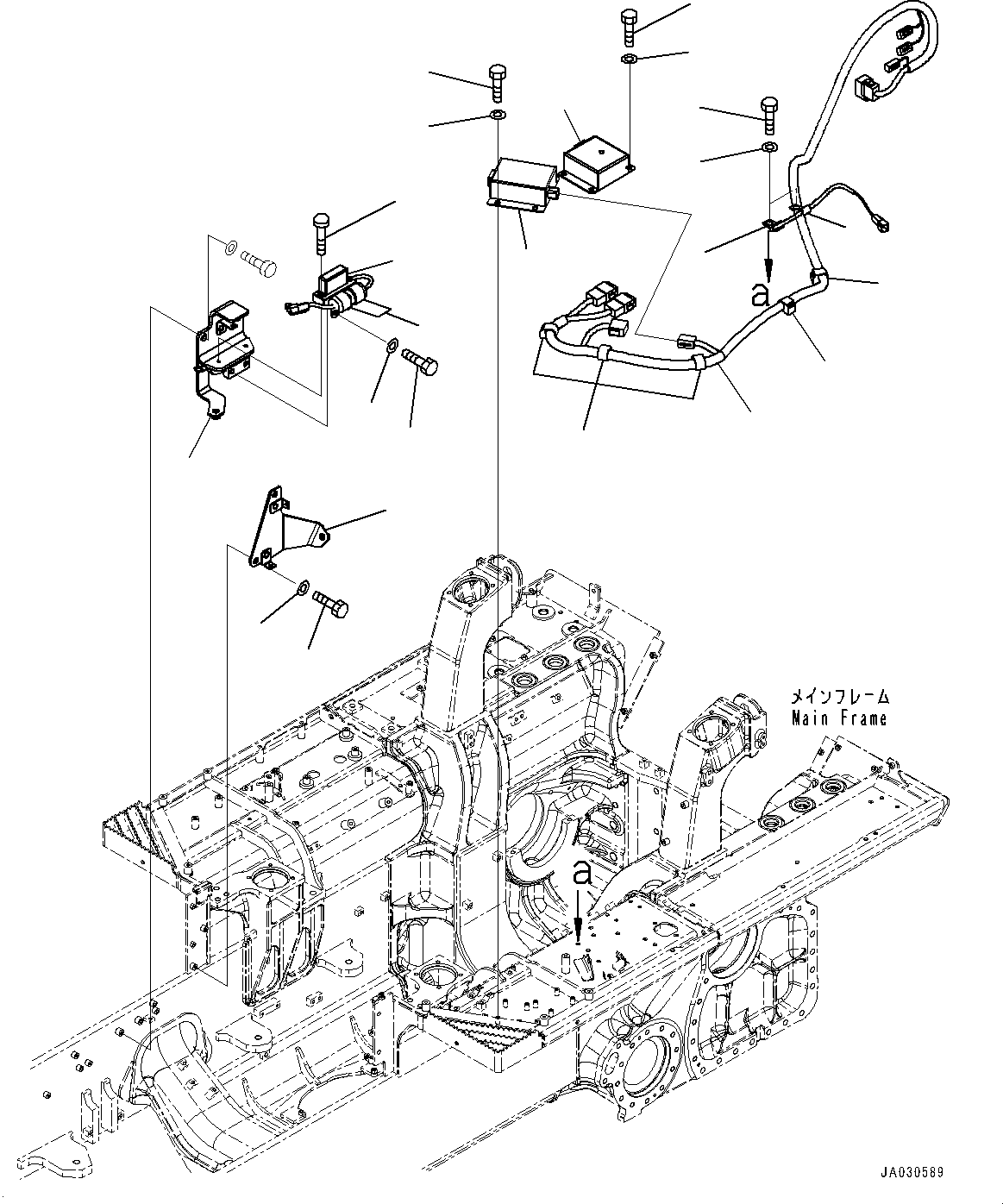 Кронштейн 14X-06-72240 KOMATSU