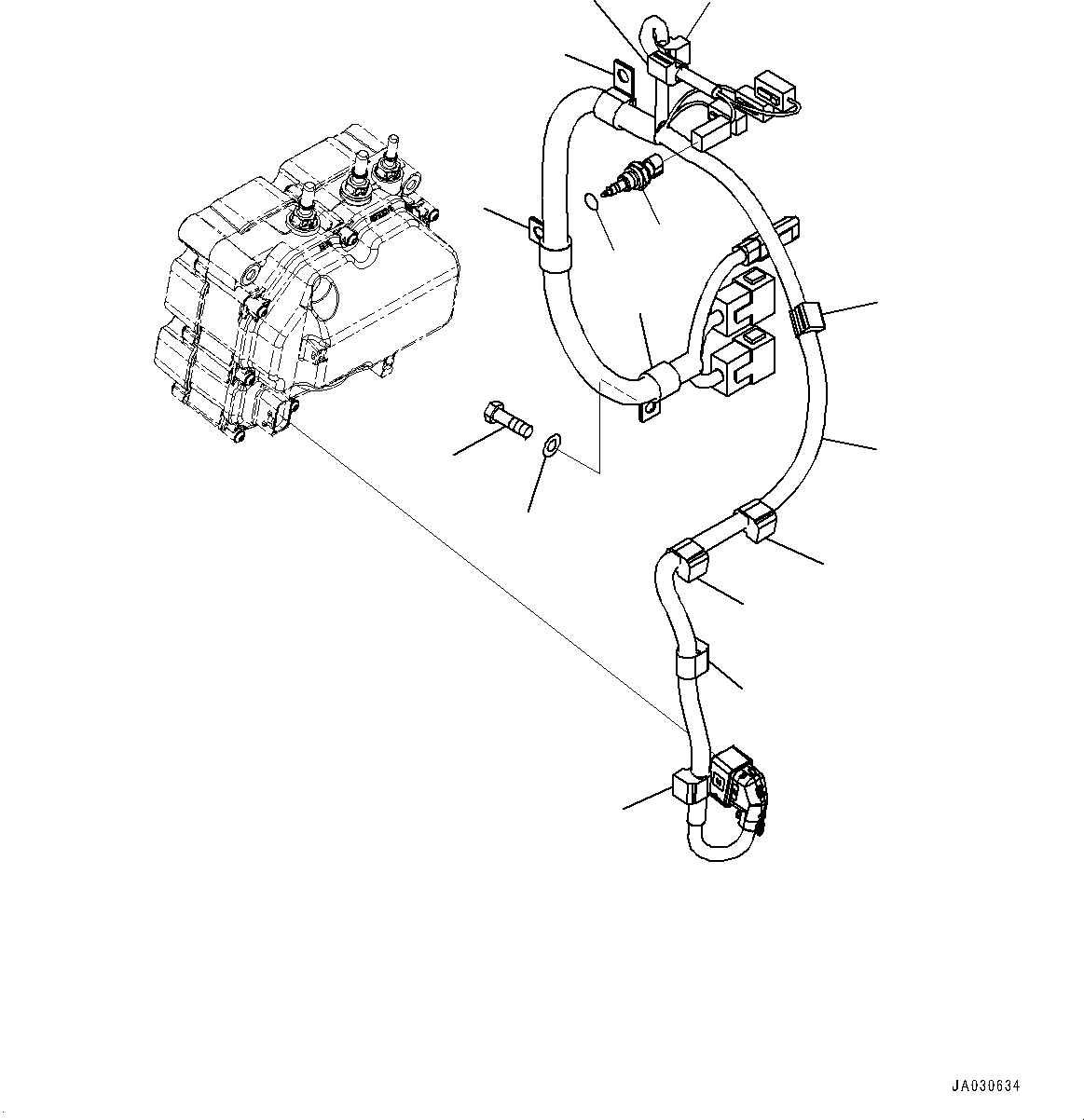 Жгут проводов 11Y-06-57121 KOMATSU
