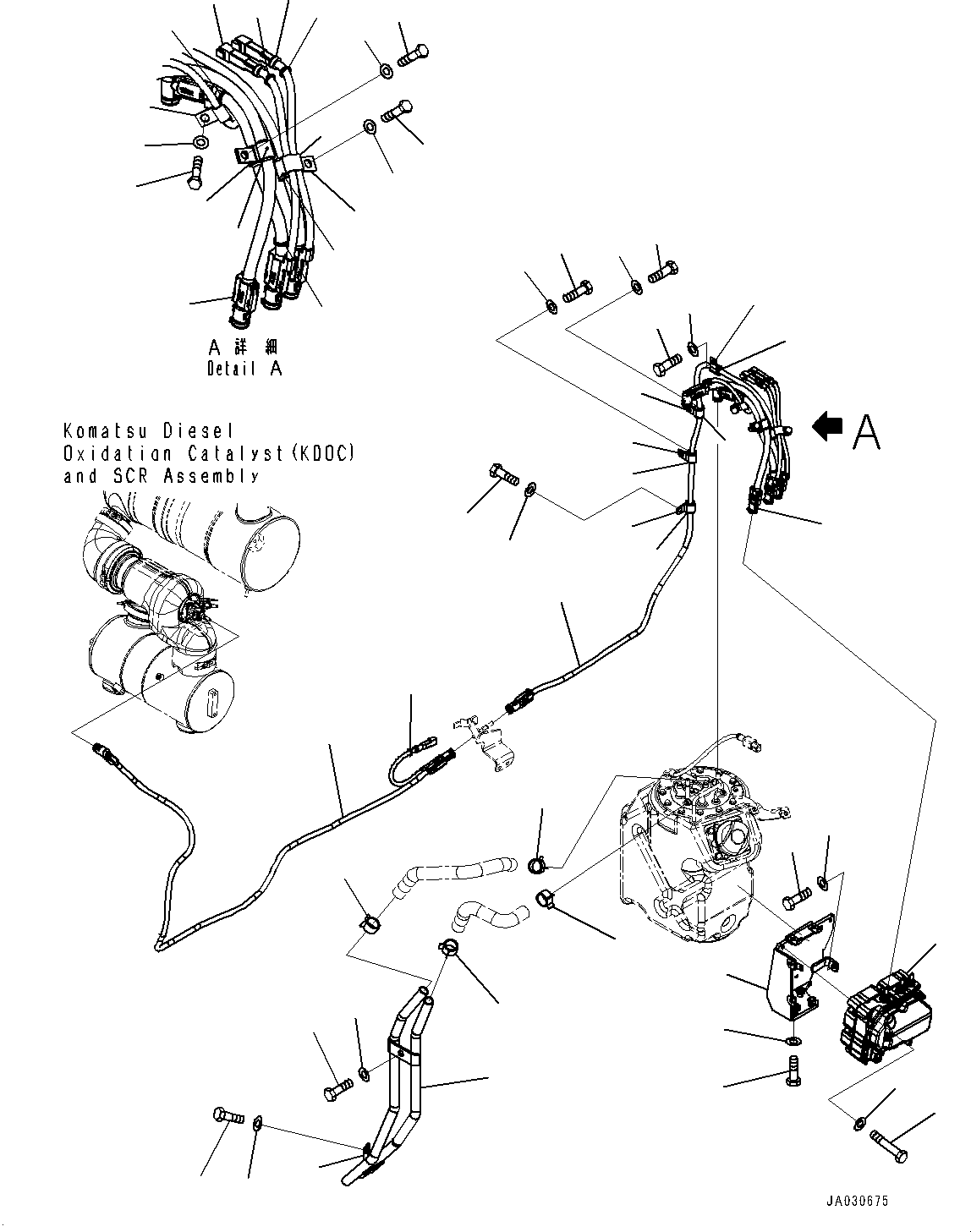 Шланг 11Y-01-53231 KOMATSU