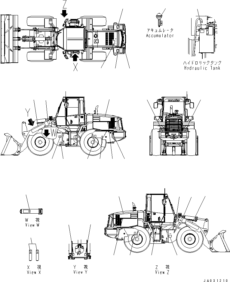 PLATE,MACHINE NAME R.H. 418-93-22222 KOMATSU
