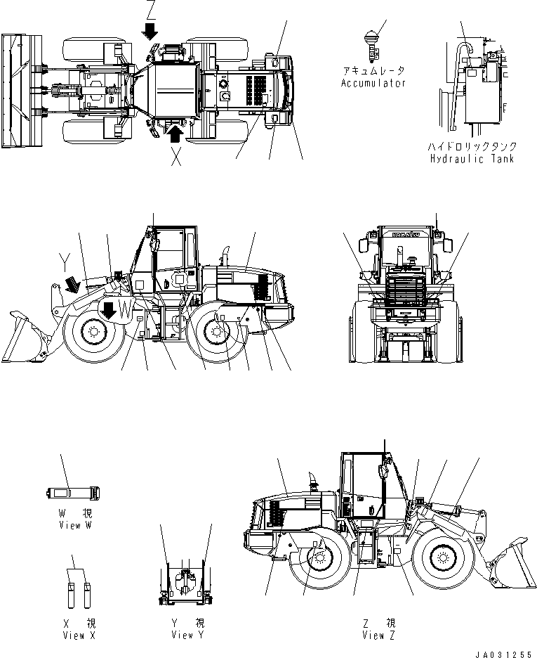 Табличка смазки 418-V08-3121 KOMATSU