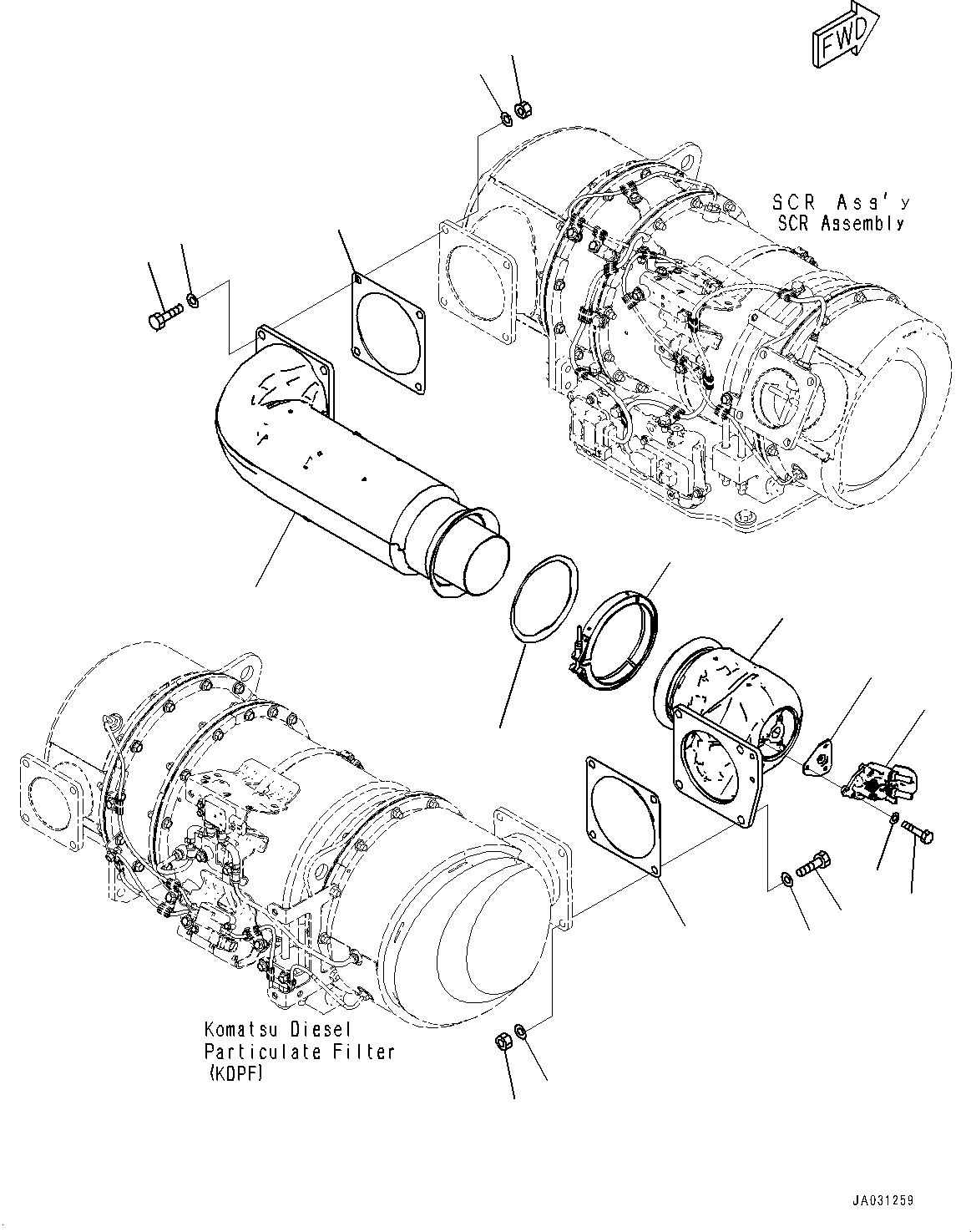 Прокладка 6262-11-5491 KOMATSU