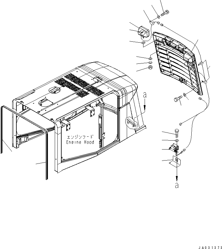Пластина 421-06-33230 KOMATSU
