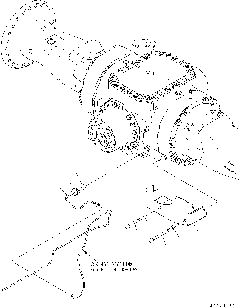 Крышка 421-23-31241 KOMATSU