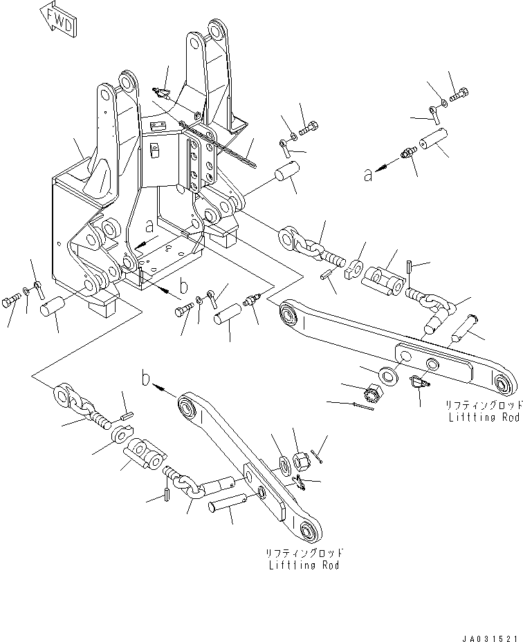 Гайка 01590-13638 KOMATSU