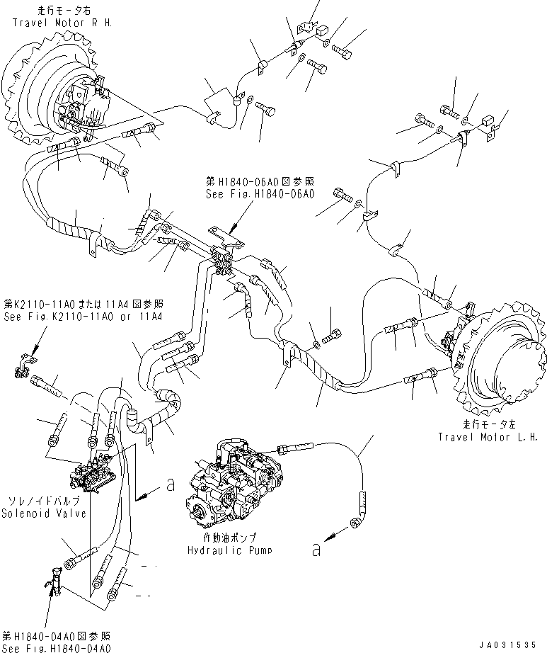 Шланг 02764-00212 KOMATSU