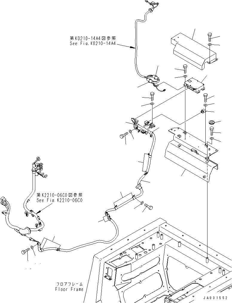 Жгут проводов 14X-06-22530 KOMATSU