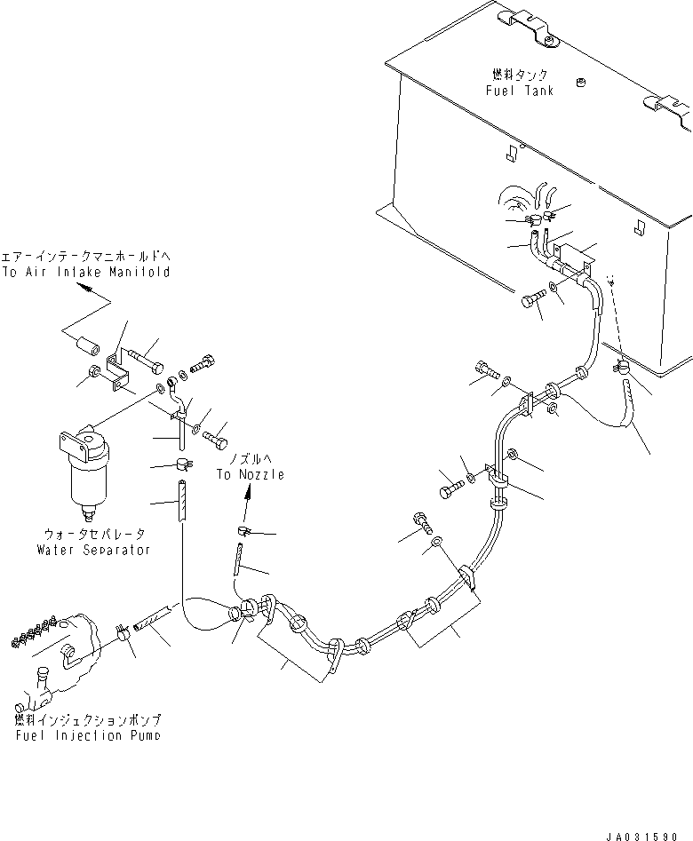 Шланг в сборе 14X-04-22130 KOMATSU