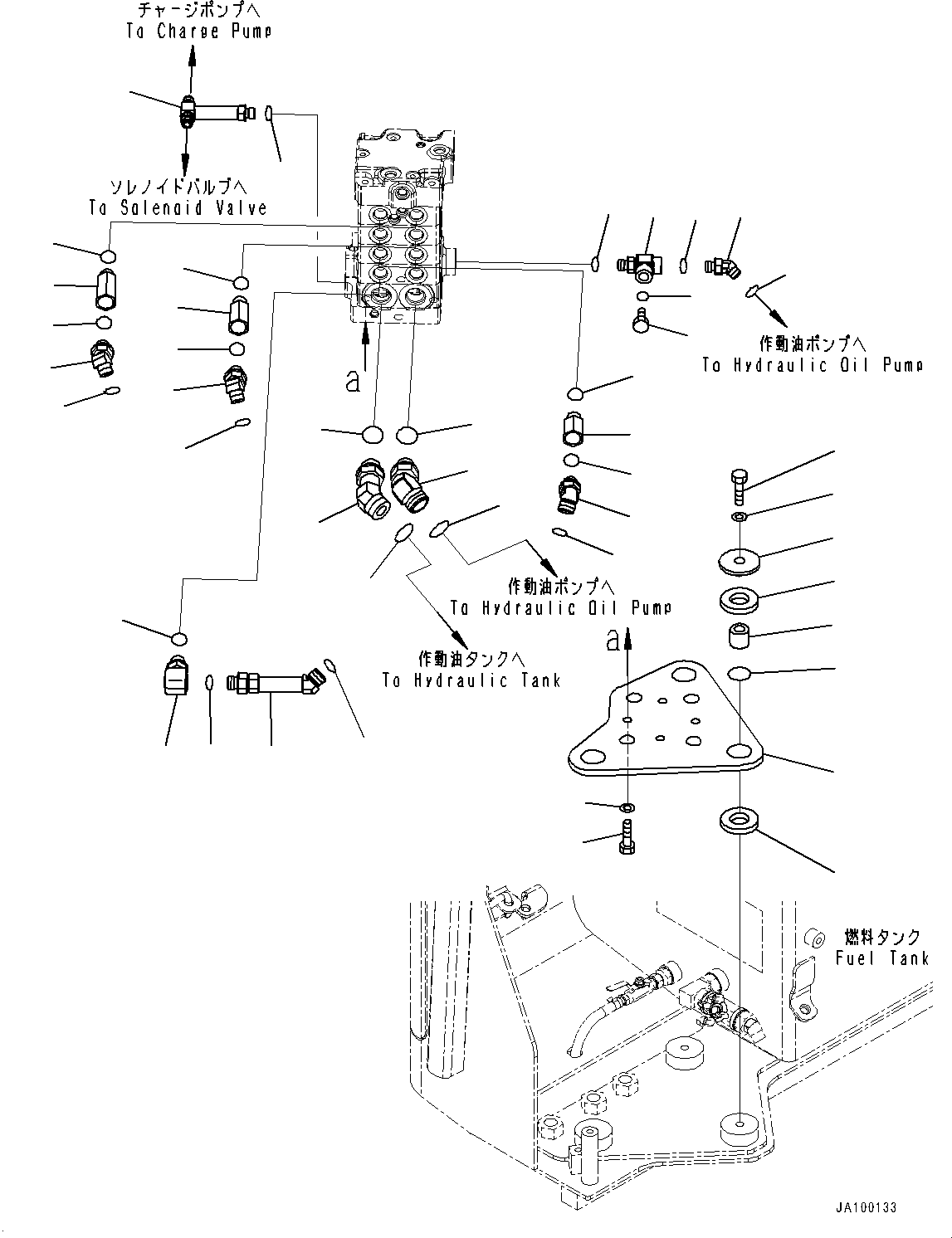 Пластина 11Y-62-41250 KOMATSU