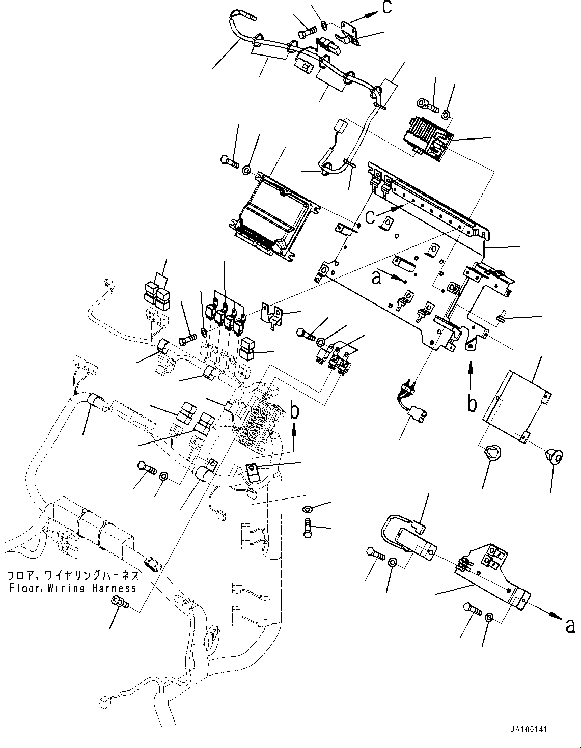 Кронштейн 21W-06-65140 KOMATSU