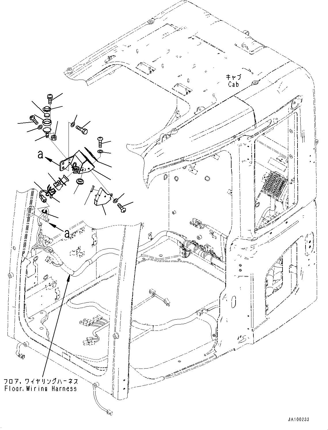 Жгут проводов 22B-06-46130 KOMATSU