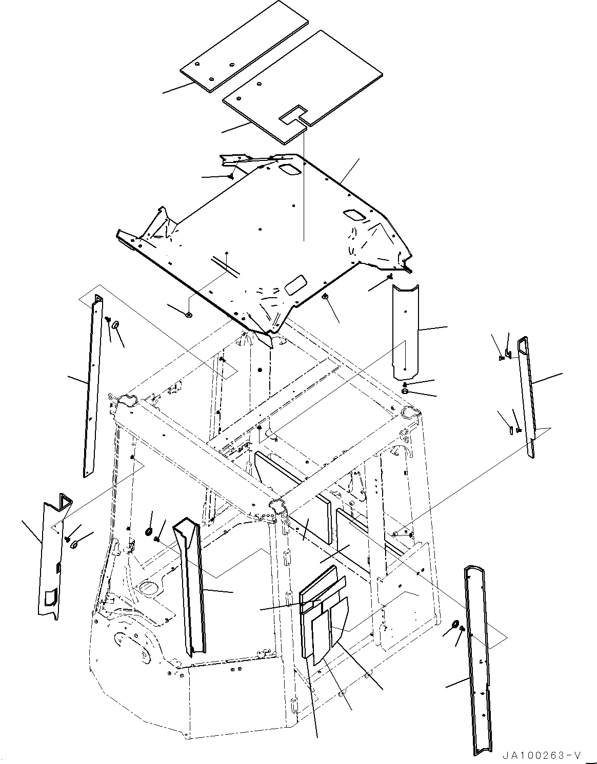 Крышка 421-925-4951 KOMATSU