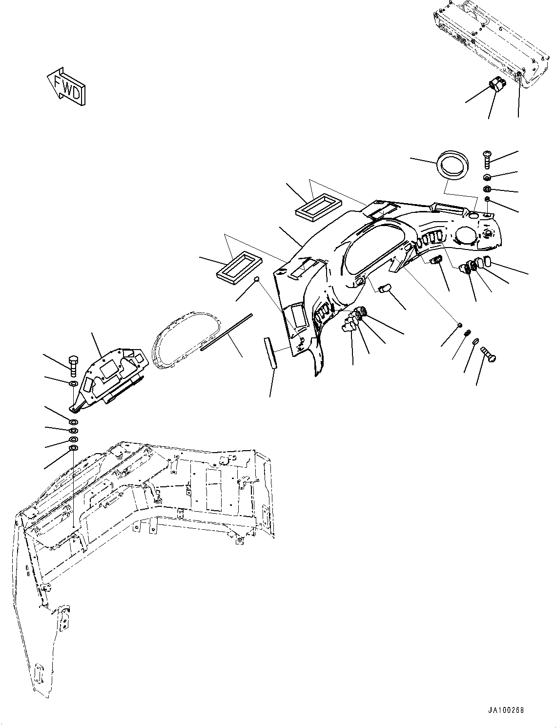 Крышка в сборе 421-925-4900 KOMATSU