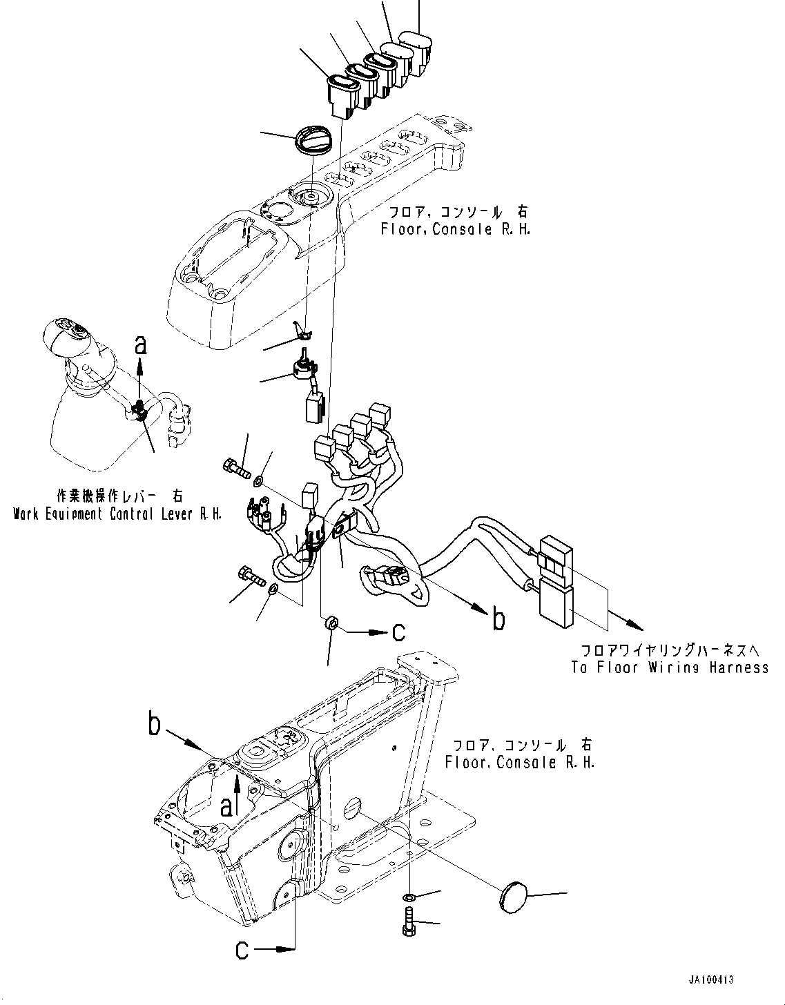 Жгут проводов 22B-06-46150 KOMATSU