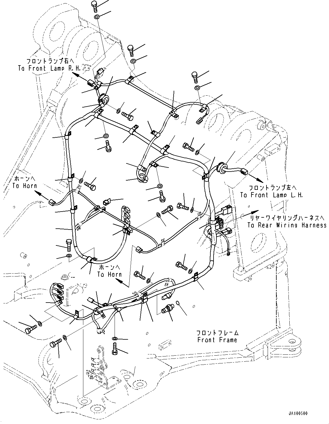 Жгут проводов 421-06-68240 KOMATSU