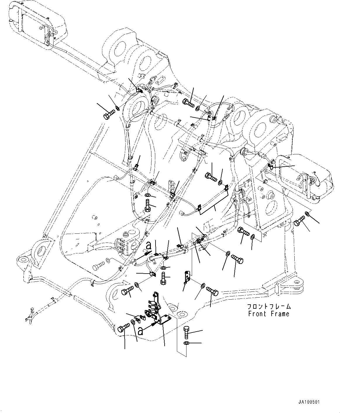 Пластина 421-U44-6850 KOMATSU