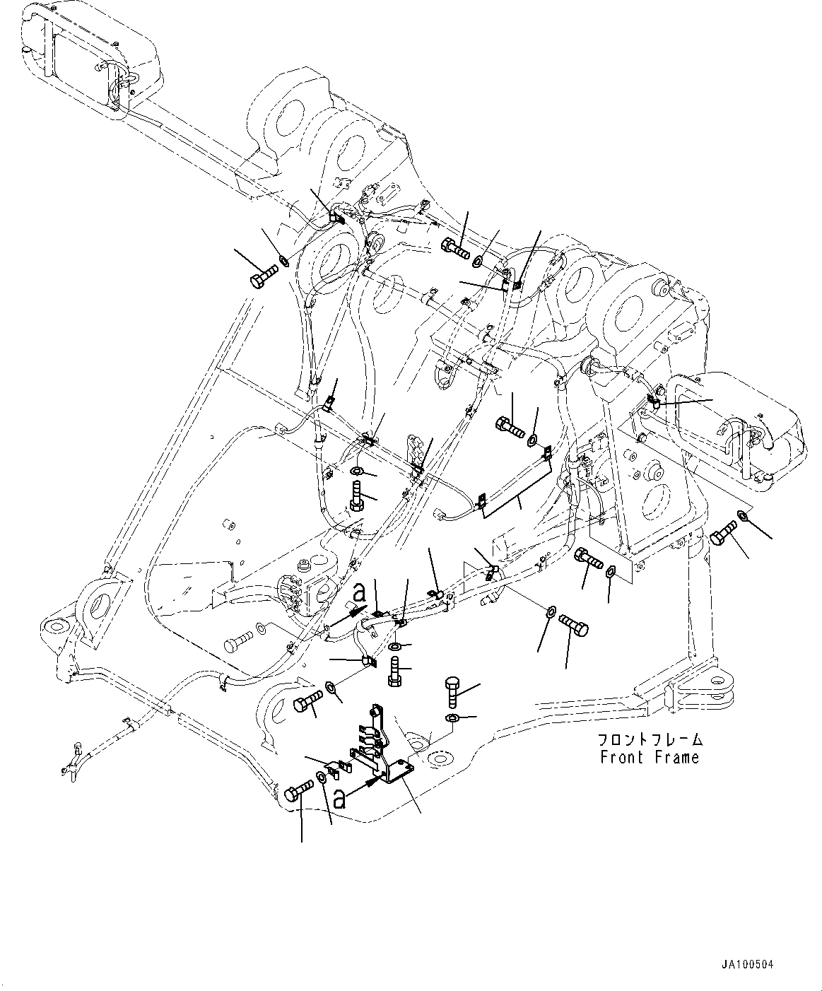 Пластина 421-06-68630 KOMATSU