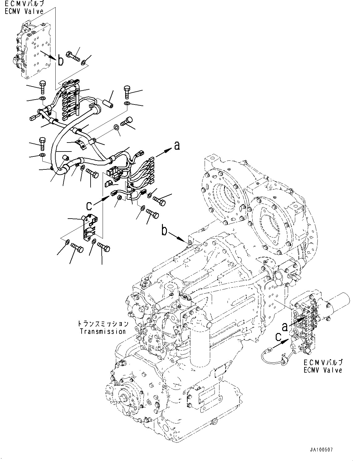 Жгут проводов 714-07-67220 KOMATSU