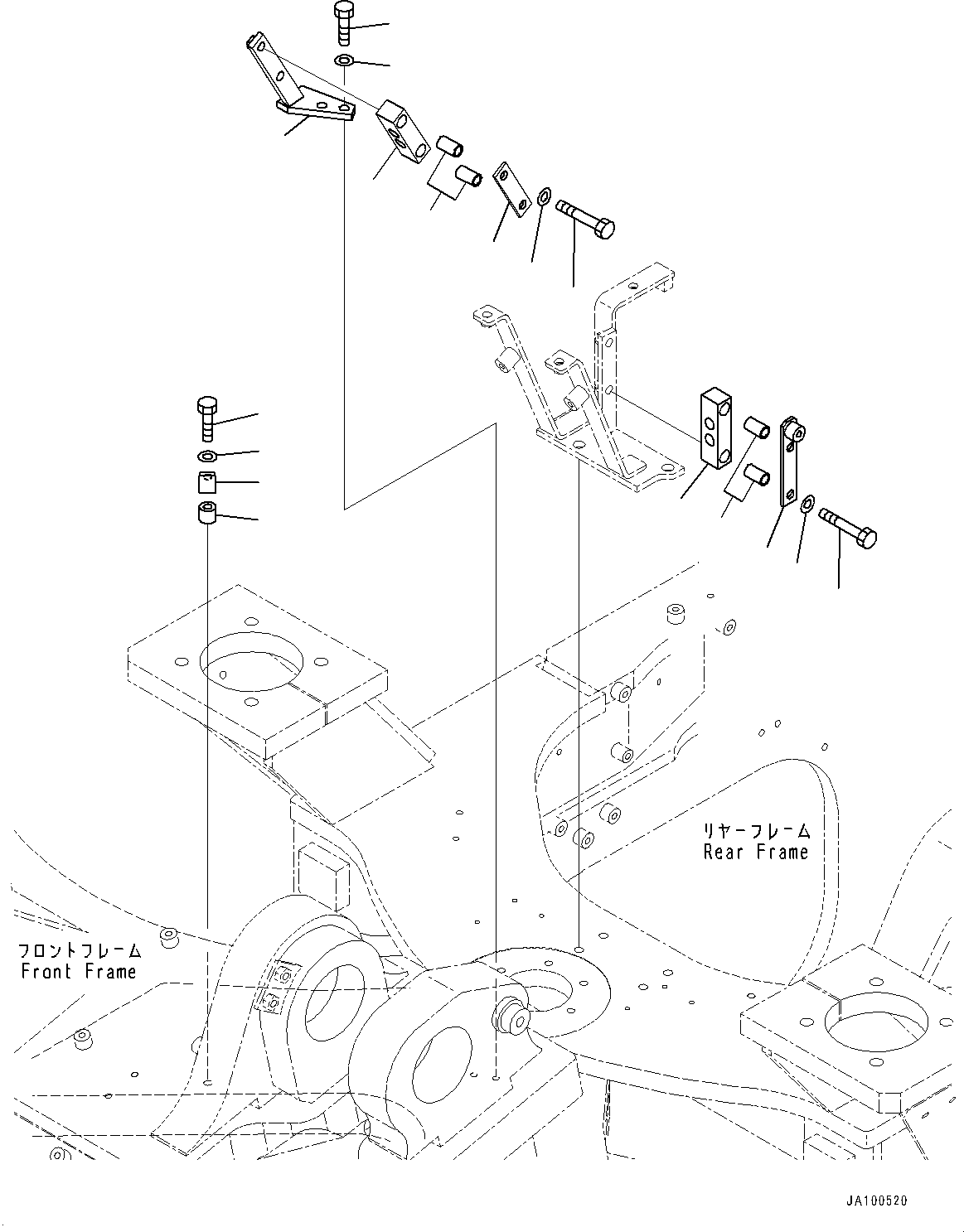 Пластина 421-62-61561 KOMATSU