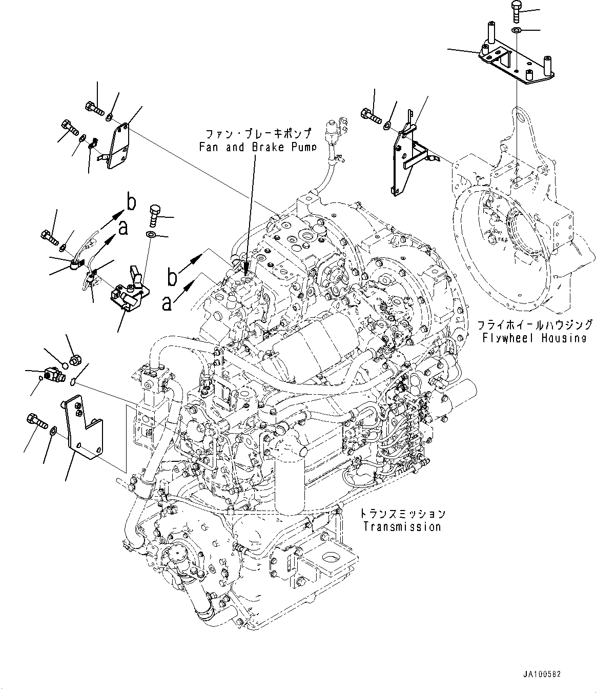 Тройник 561-61-95210 KOMATSU