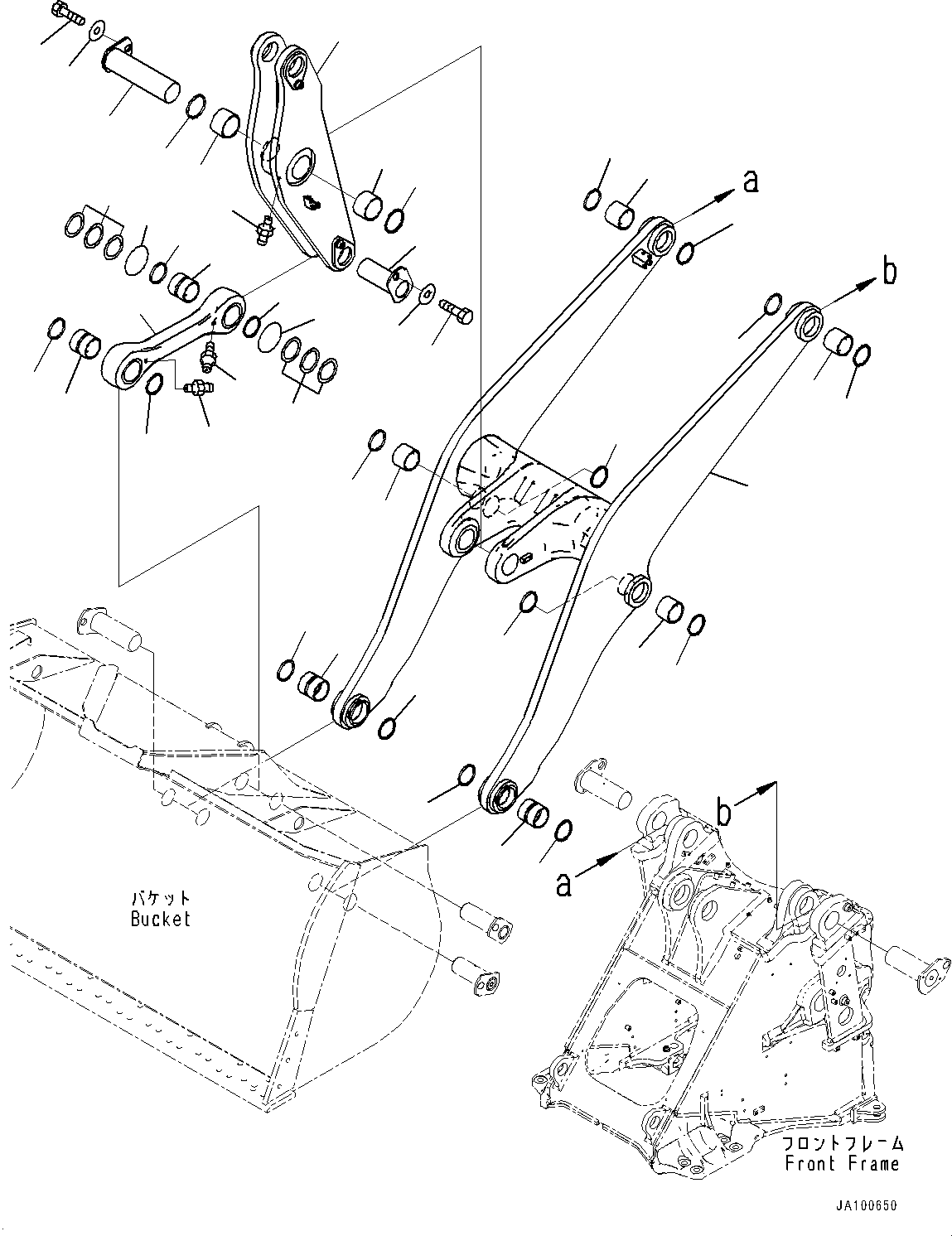 Bell Crank Assembly 421-70-68700 KOMATSU